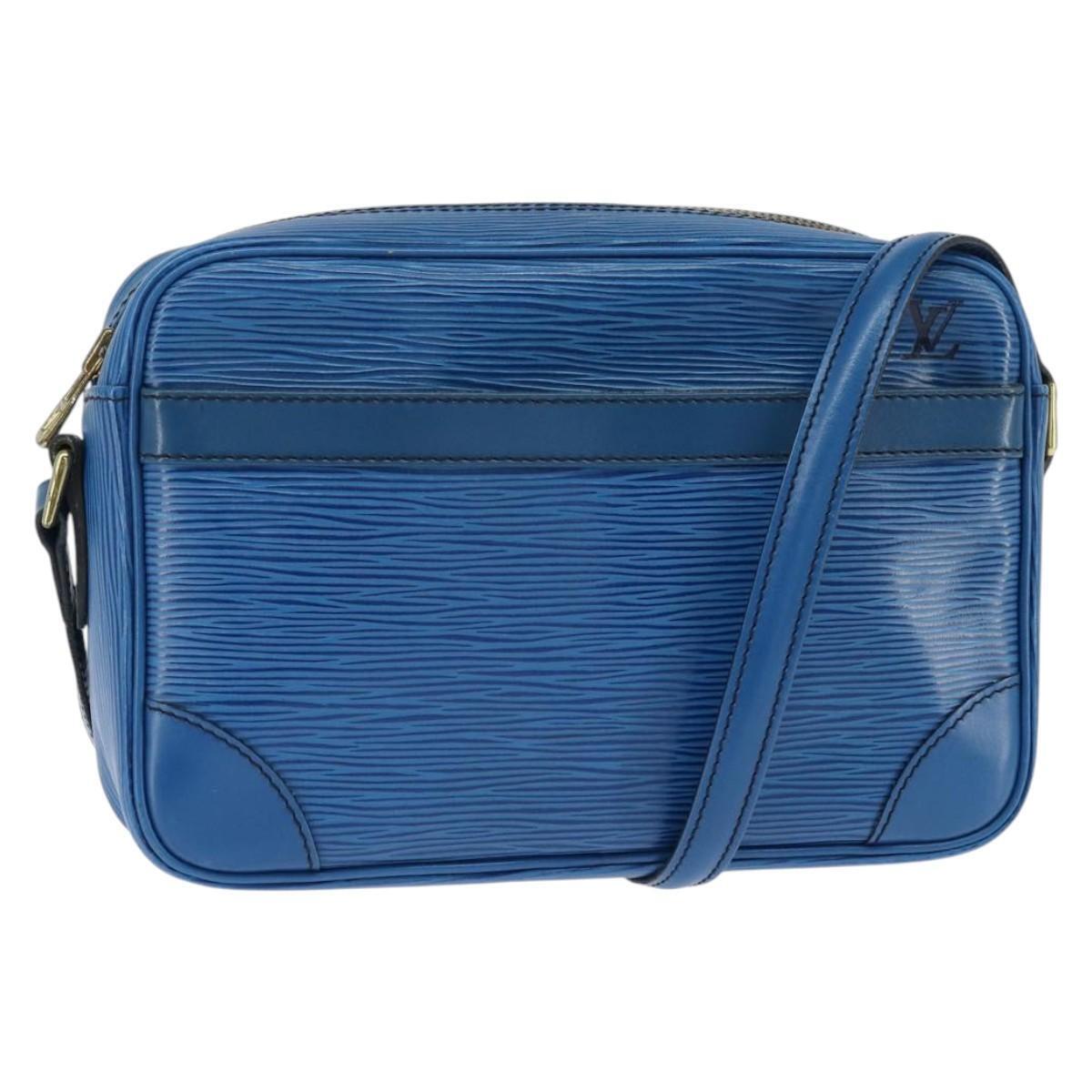 Louis Vuitton Epi Trocadero 23 Shoulder Bag Blue M52305 Lv Auth 150452